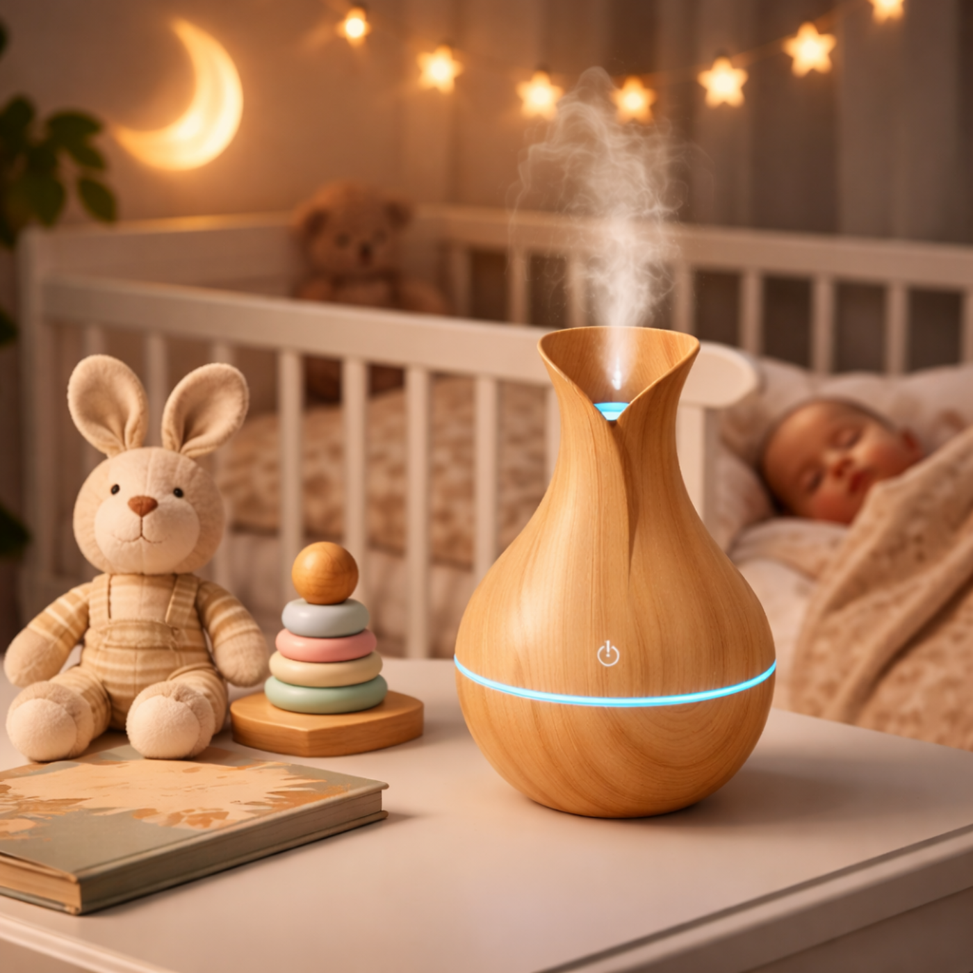 Difusor y Humidificador de Aire – Aire saludable para ti y tus hijos