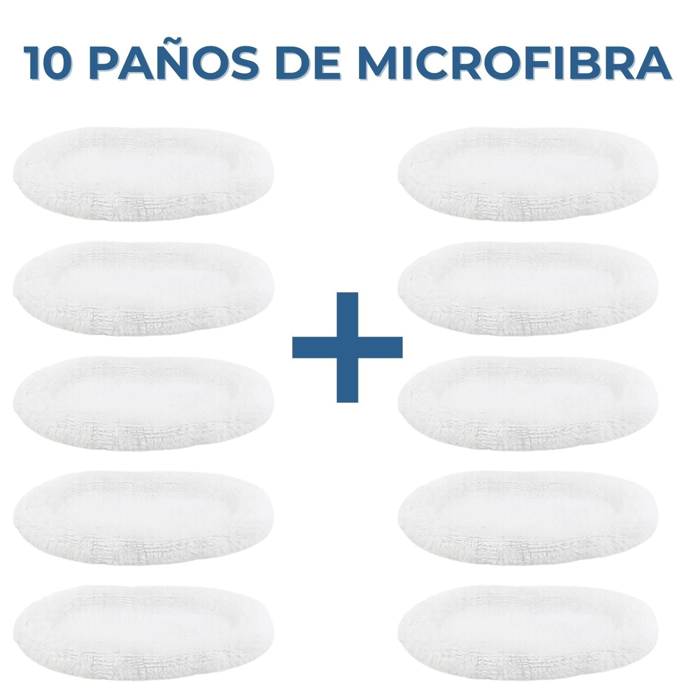 10 Paños de Microfibra de Alto Rendimiento